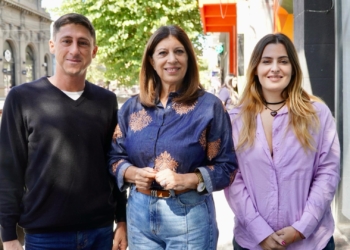 Clara García recorrió la región, apoyó las candidaturas del Socialismo y valoró la Reforma Constitucional