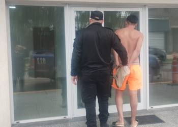 Robó cables del alumbrado público en Timbúes y lo detuvieron mientras los quemaba