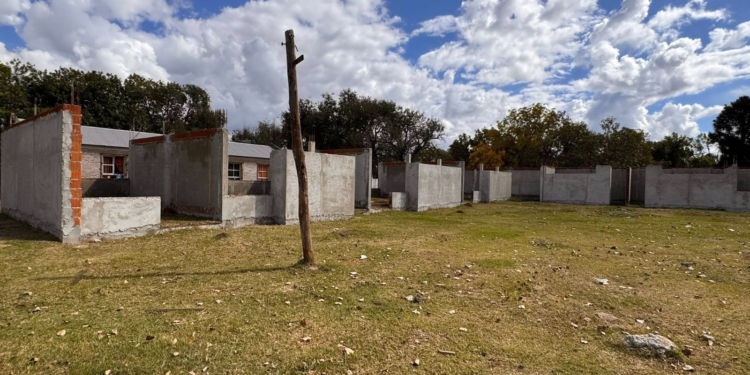 Andino: en mayo retomarán las obras para finalizar el edificio de la escuela secundaria