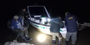 Atraparon a dos cazadores con armas en el Parque Nacional Islas de Santa Fe