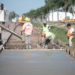 Timbúes avanza con la obra de banquinas en Ruta 11