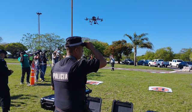 Gracias a un drone, lograron desbaratar una banda narco en la región