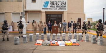 Bullrich en la región tras el hallazgo histórico de cocaína: «Queremos averiguar quien está detrás»