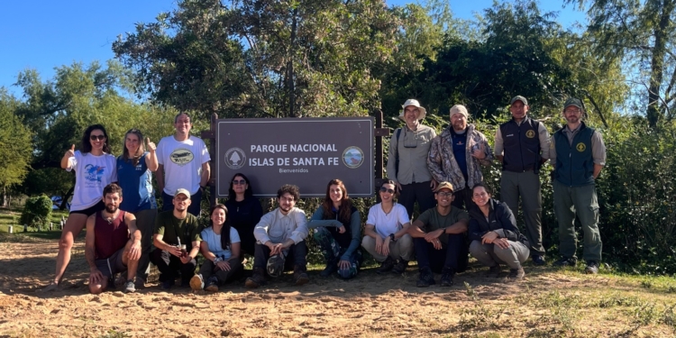 Global Big Day: relevaron 50 especies de aves en el Parque Nacional Islas de Santa Fe