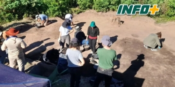 Retomaron las excavaciones arqueológicas en Gaboto luego de 6 años