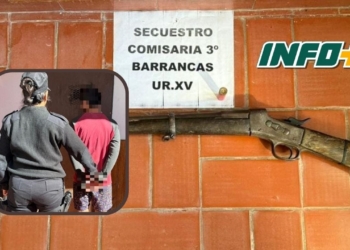Barrancas: detuvieron a un joven por amenazar a un vecino con un arma de fuego
