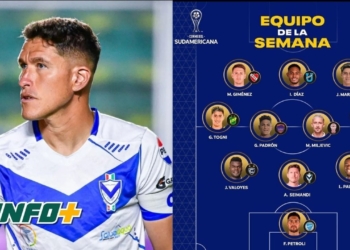 El macielense Seimandi elegido dentro del “equipo de la semana” de la Copa Sudamericana