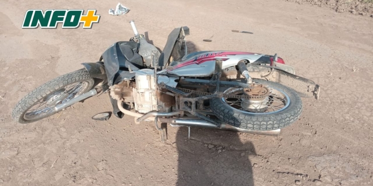Un hombre murió en un trágico accidente con su moto en zona rural