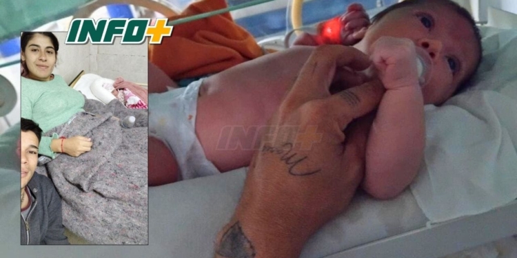 Una pareja de Gaboto busca a la enfermera que salvó la vida de su beba en una parada de colectivos