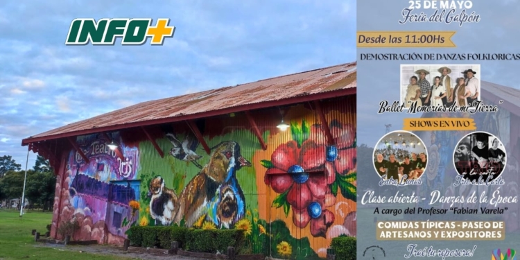 “La feria del Galpón” en Maciel: se viene un domingo de artesanos y shows en vivo