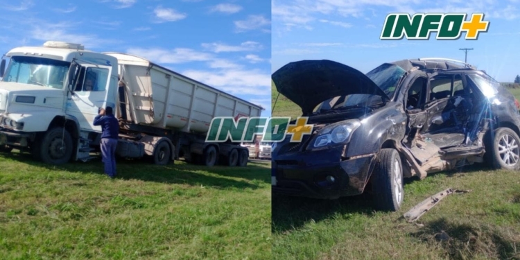 Dos vecinos de Centeno perdieron la vida en un trágico accidente sobre Ruta 34