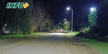 Inauguraron el ripiado y nueva luminaria en el barrio Quebradas de Andino II