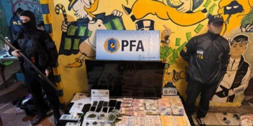 Cayó una red narco familiar de San Lorenzo: seis detenidos y secuestro de drogas