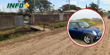 Fue a ver Belgrano – Timbuense a Serodino y le robaron el Mini Cooper