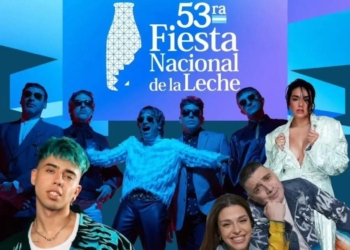 La Fiesta Nacional de la Leche presentó sus shows de lujo: Luck Ra, Turf, Euge Quevedo y Ángela Leiva