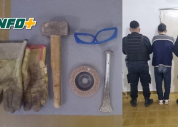 Llegó a su vivienda en Oliveros y encontró a un ladrón adentro: el delincuente fue detenido