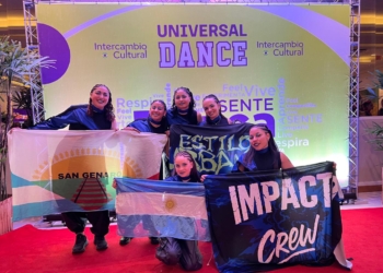 De San Genaro a Brasil: bailarinas de la ciudad se subieron al podio internacional