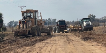 Villa Eloisa invierte 50 millones de pesos para trabajos en dos caminos de accesos al pueblo