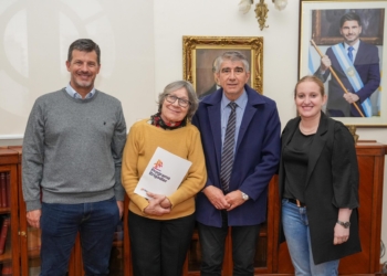 Obras claves para Monje: Diana mantuvo una importante reunión con ministros provinciales