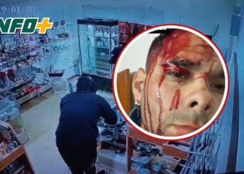 Volvieron a asaltar y a golpear al joven de Gaboto en su local de celulares