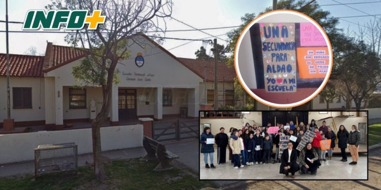 Reclaman la apertura de una escuela secundaria en Aldao: “Es un derecho, no un privilegio”
