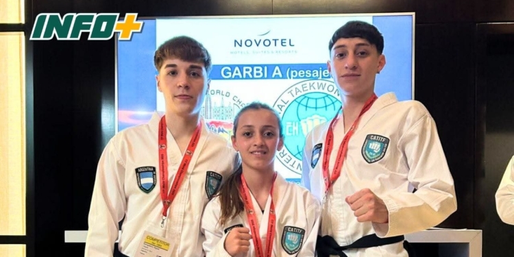 En la cima del mundo: los taekwondistas de la escuela de Maciel brillaron en España