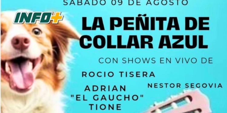 Todo listo para “La Peñita de Collar Azul”: música, danza y amor animal en Maciel