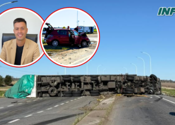 Le dieron el alta al concejal de Totoras Elián Griva: «Gracias a Bomberos y al Samco»