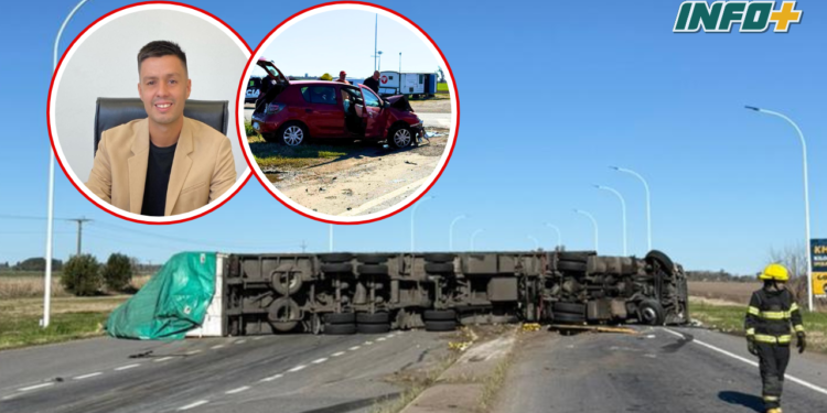 Le dieron el alta al concejal de Totoras Elián Griva: «Gracias a Bomberos y al Samco»