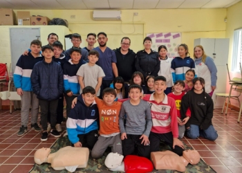Comenzaron las capacitaciones de RCP en las escuelas del departamento Iriondo