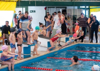 Más de 300 deportistas participaron del encuentro de natación en Timbúes