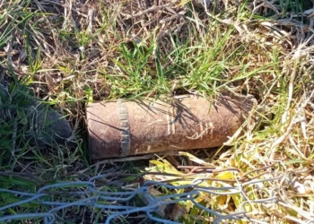 Encontraron un proyectil de artillería de la Primera Guerra Mundial en la región