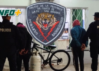 Dos hombres aprehendidos por el robo de una garrafa en San Genaro