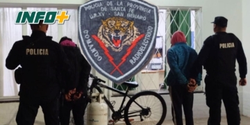 Dos hombres aprehendidos por el robo de una garrafa en San Genaro