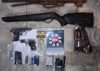 Allanamientos en San Lorenzo: detuvieron a «Papi» y secuestraron armas de fuego