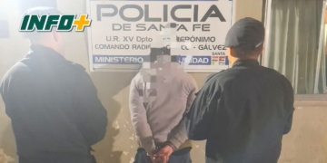 Intentó robar en una escuela de Galvez pero fue atrapado cuando intentaba huir