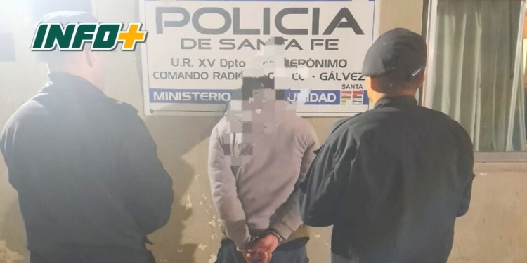 Intentó robar en una escuela de Galvez pero fue atrapado cuando intentaba huir