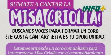 Se viene la Misa Criolla: San Genaro convoca voces para formar un coro comunitario