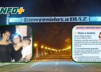 «Desde el corazón»: dos mujeres de Díaz impulsan una Copa de Leche e invitan a inscribirse