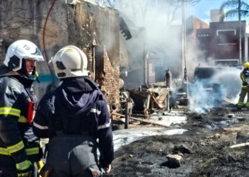Trabajos con una amoladora, chispas y explosión: lo que causó el grave incendio en Totoras
