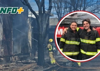 Incendio en Totoras: bomberos rescatan a una joven con discapacidad y a sus perros en un dramático operativo