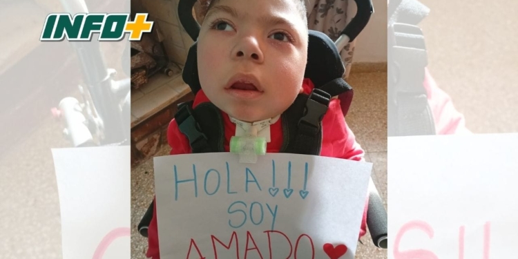 “El viaje de Amado”: una pequeño de Barrancas necesita ayuda para un tratamiento en México