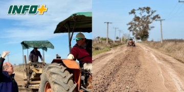 La Comuna de Carrizales avanza con mejoras en caminos rurales tras las lluvias