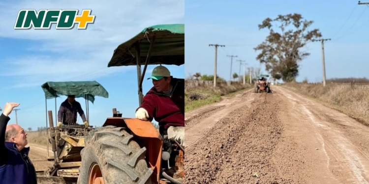 La Comuna de Carrizales avanza con mejoras en caminos rurales tras las lluvias