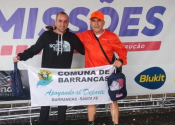 Dos atletas de Barrancas lograron podios en una prestigiosa carrera en Brasil