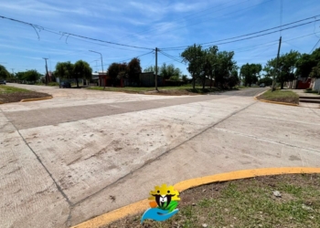 Barrancas: finalizó la reconstrucción de la intersección de calles Padilla y A. del Valle