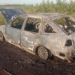 Otro más: un auto terminó consumido por el fuego en Timbúes