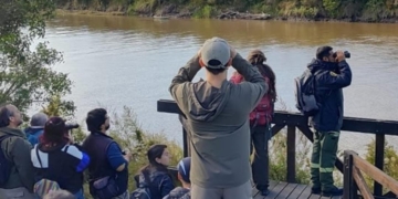 El Parque Nacional Islas de Santa Fe invita a una jornada de avistaje de aves en Puerto Gaboto