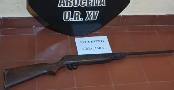 Crueldad animal en Arocena: le disparó e hirió al perro de su vecino