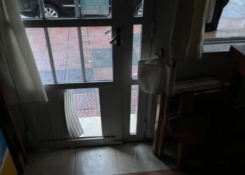 Barrancas: ladrones rompieron la puerta y robaron en un maxi kiosko céntrico